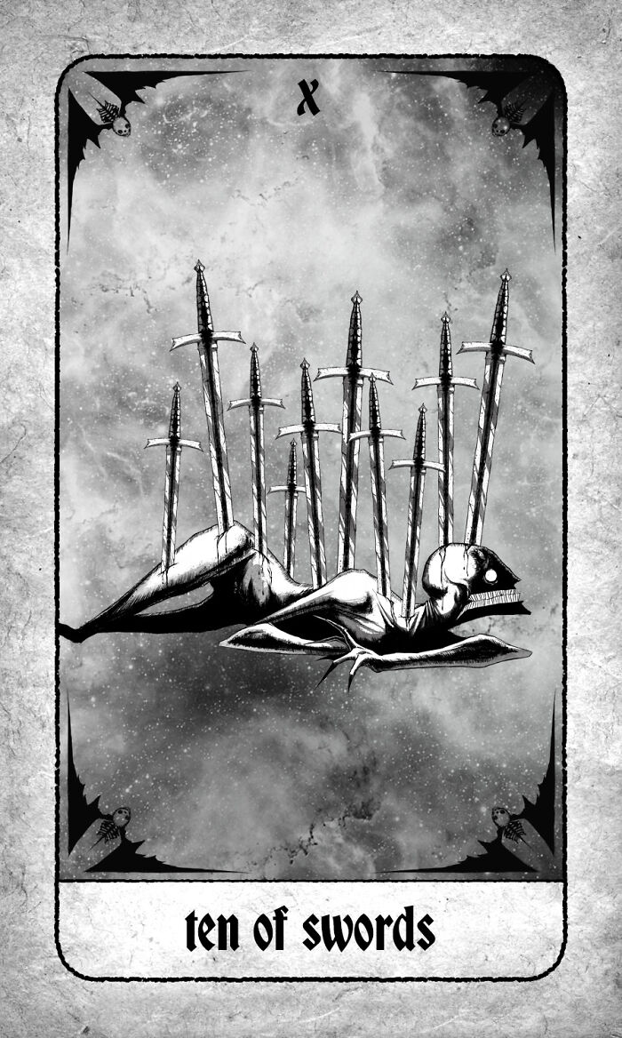 I Created My Own Dark And Twisted Tarot Deck