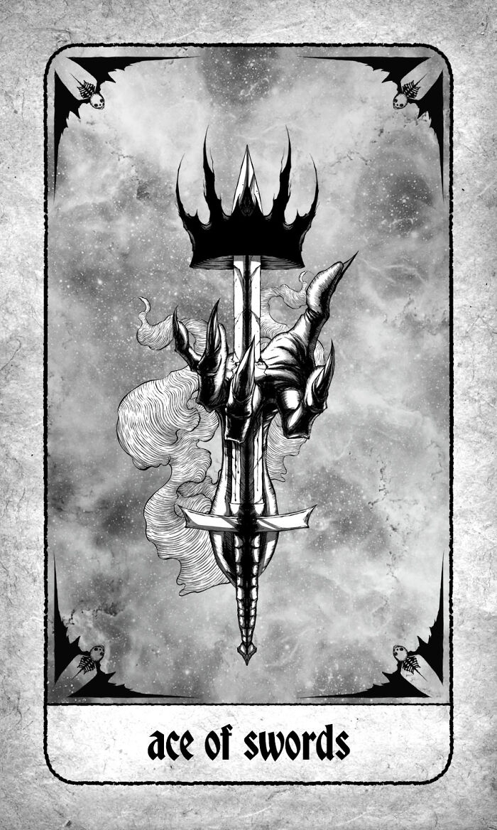 I Created My Own Dark And Twisted Tarot Deck