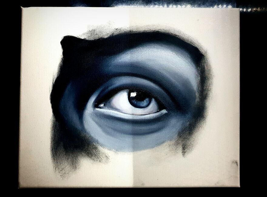 I Started Painting Eyes With Every Migraine, And Here's The Result (9 Pics)