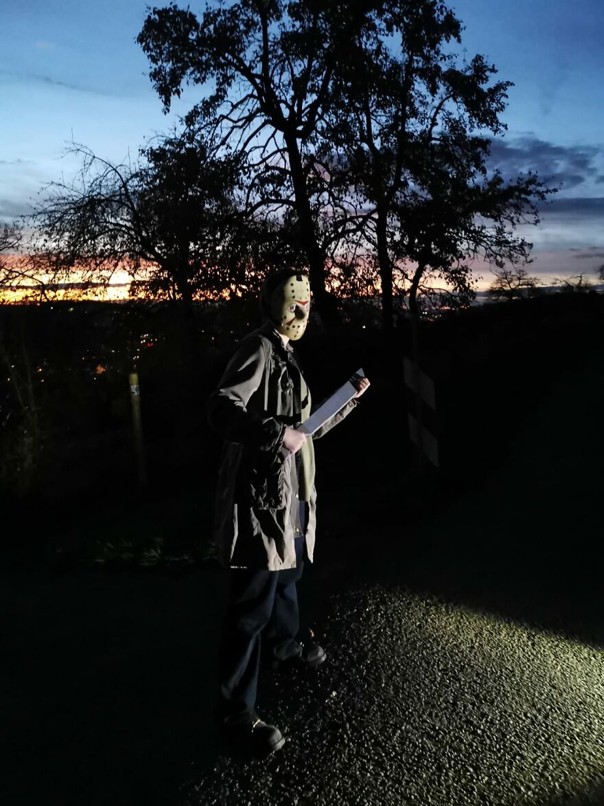 Last Year I Was Jason Voorhees. This Year I Will Be A Nazgul-Rider (From Lotr), With Real Horse!