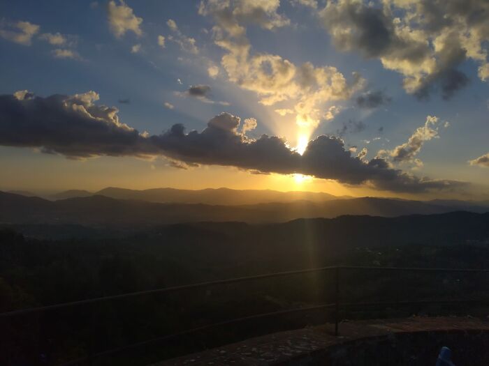 View From The Castle In Fosdinovo, Italy