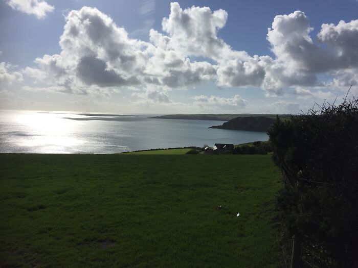 A Bay In Cornwall Close To Georgetown