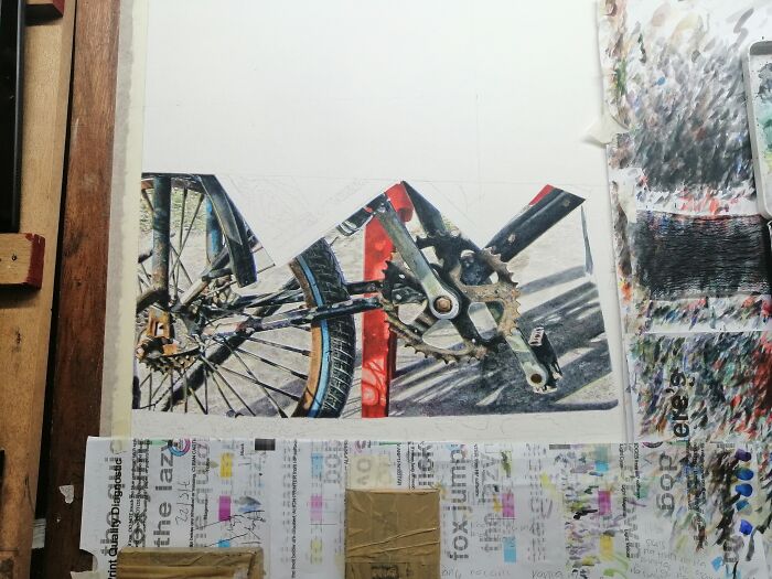 Hyperrealistic Watercolor Painting With Progress Photos (15 Pics)