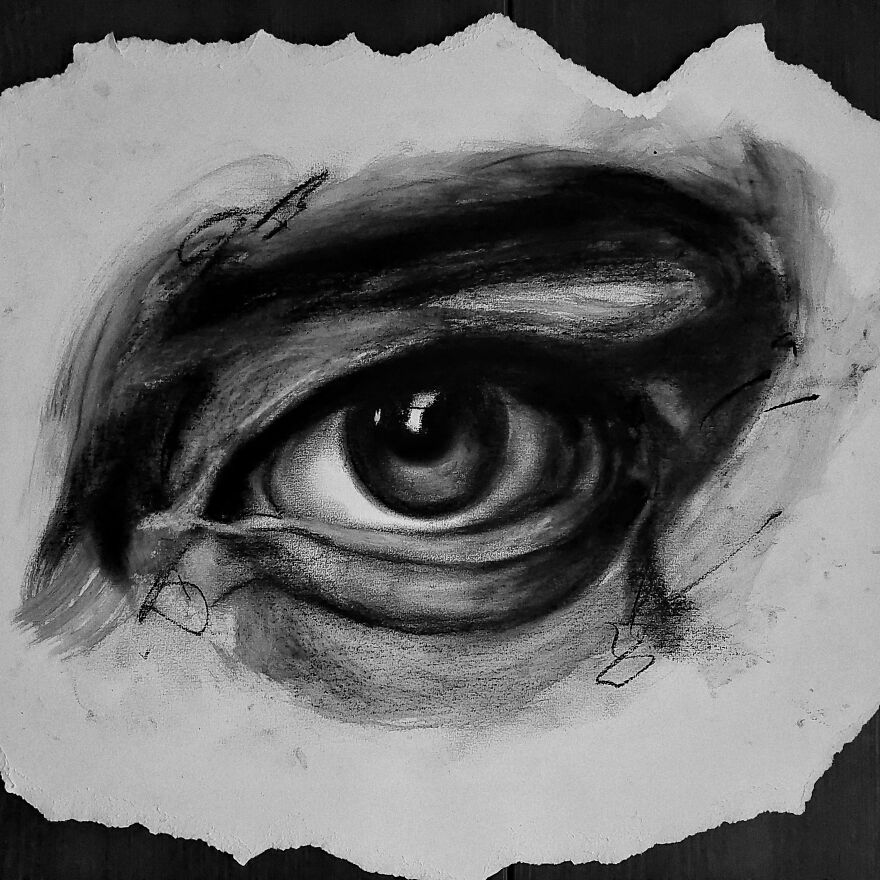 I Started Painting Eyes With Every Migraine, And Here's The Result (9 Pics)