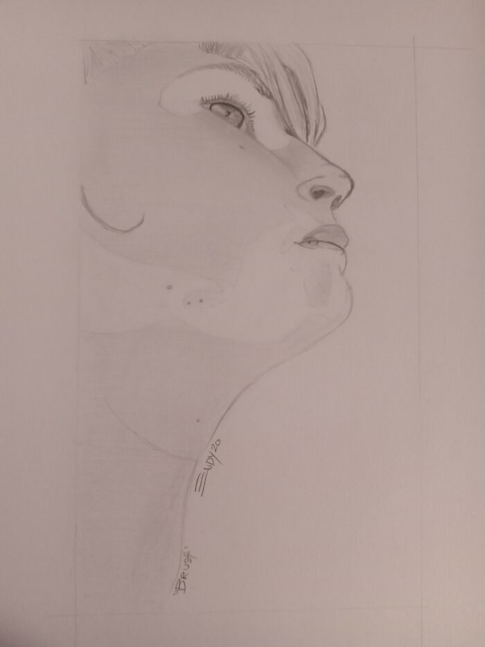 I Drew This To Highlight My Vitiligo.♥️