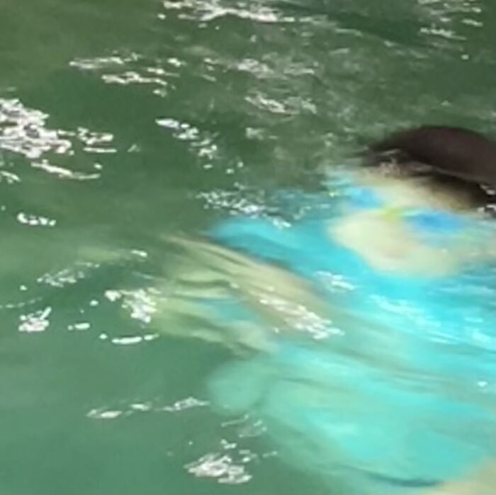 My Grandson Jack As A Creepy Underwater Creature