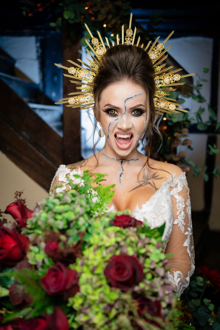 A Hiss And Her Bouquet