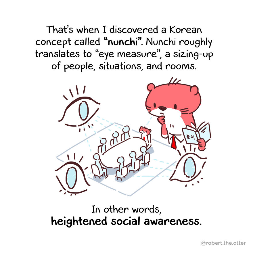 I Made A Comic Guide About The Korean Concept Called "Nunchi", And It Might Help In Situations Where You Need To 'Read The Room'