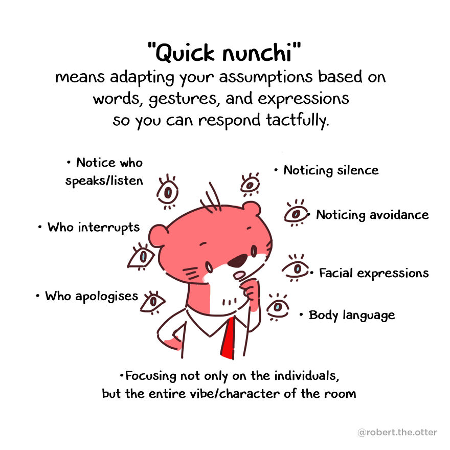 I Made A Comic Guide About The Korean Concept Called "Nunchi", And It Might Help In Situations Where You Need To 'Read The Room'