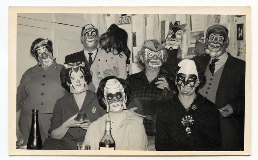 Spooky Vintage Halloween Costume Photo Collection