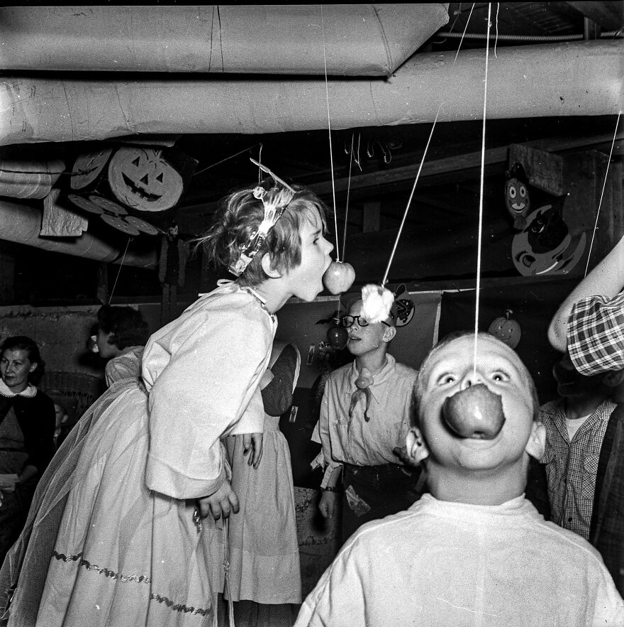 Spooky Vintage Halloween Costume Photo Collection