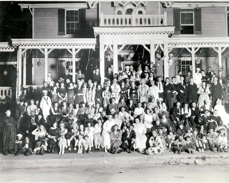 Spooky Vintage Halloween Costume Photo Collection