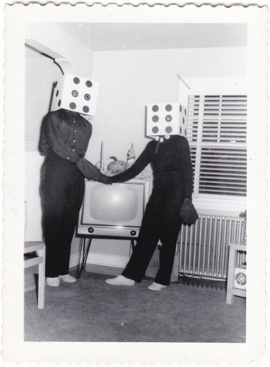 Spooky Vintage Halloween Costume Photo Collection
