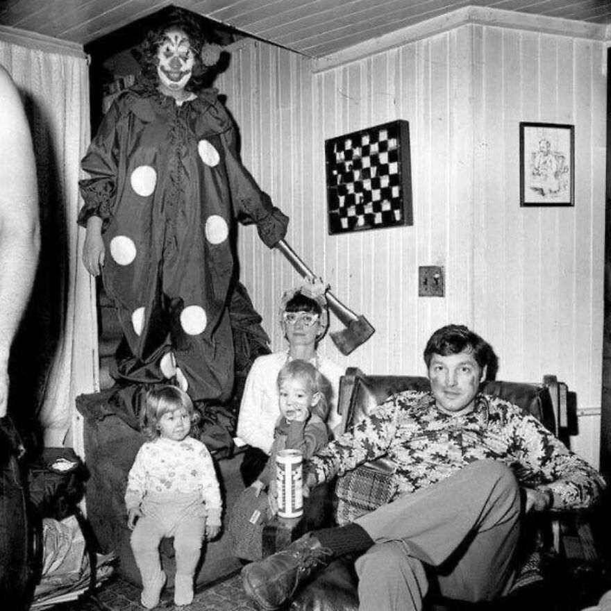 Spooky Vintage Halloween Costume Photo Collection