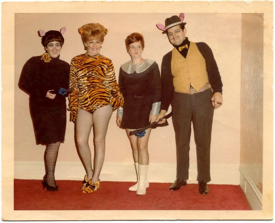 Spooky Vintage Halloween Costume Photo Collection