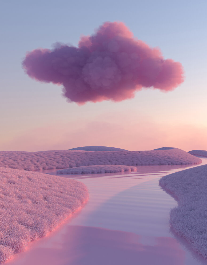 I Made Another 21 Soothing And Dreamlike 3D Landscapes