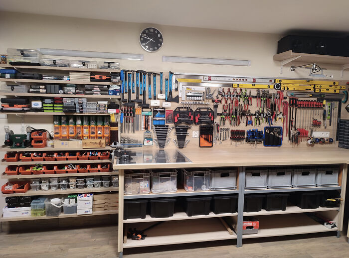 My Perfectionist Dad's Garage