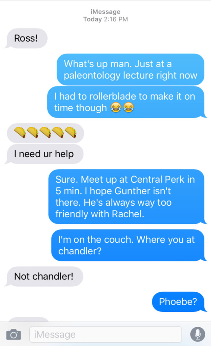 Oh, What Friends They Could've Been