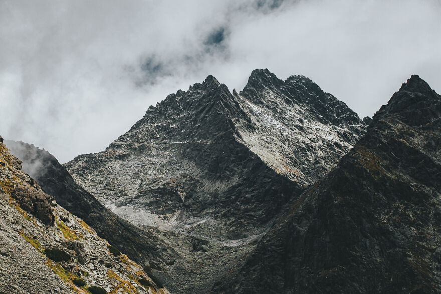 Vysoká Koruna From Way To Velke Hincovo Pleso