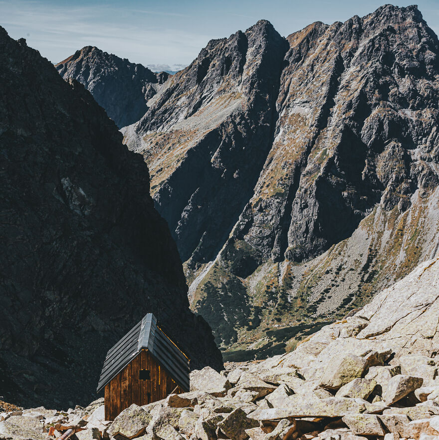 On The Way To Rysy Peak You Will Pass The "Chata Pod Rysmi"