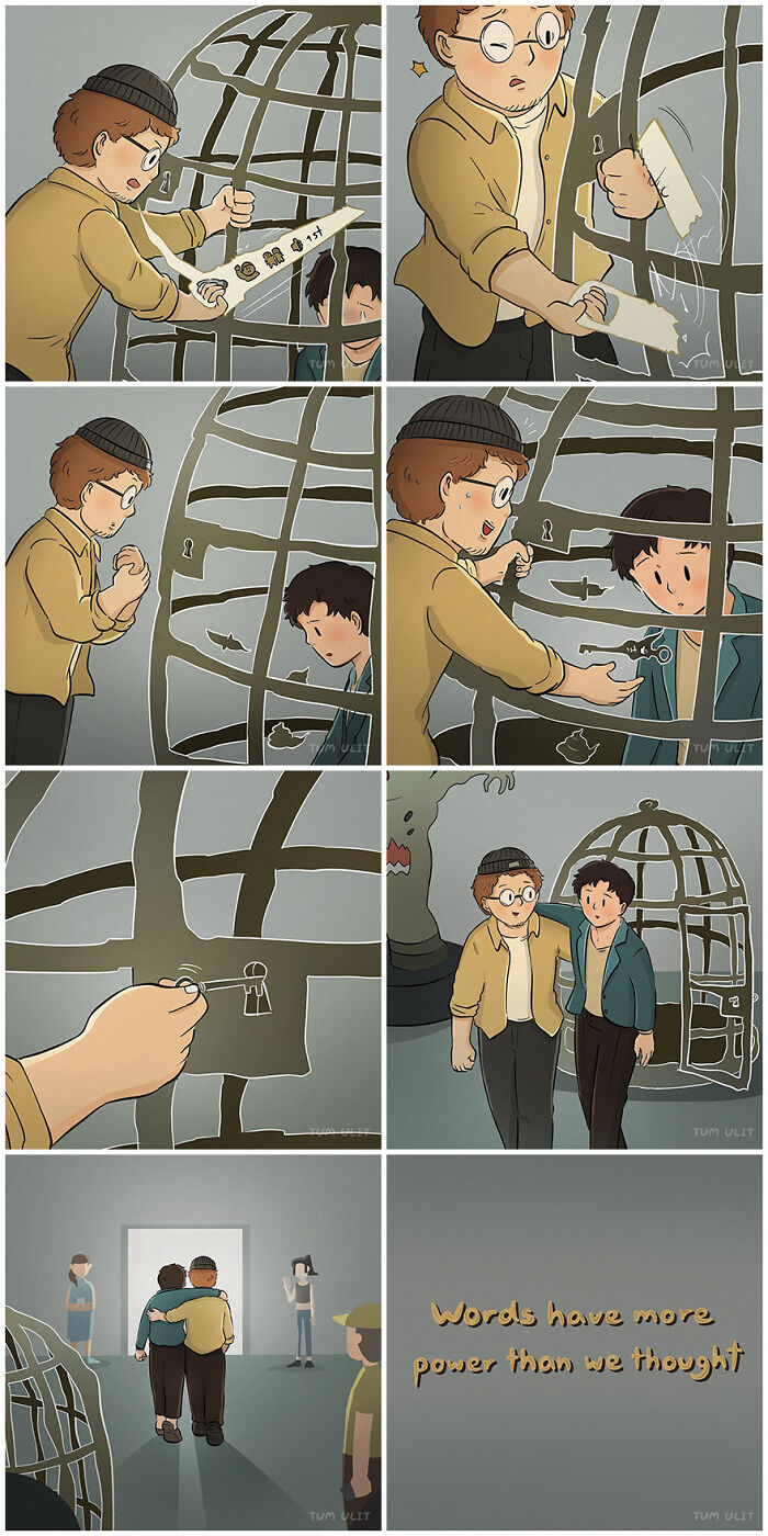 This Artist Creates Unusual Thought-Provoking Comics With A Deeper Meaning (8 New Stories)