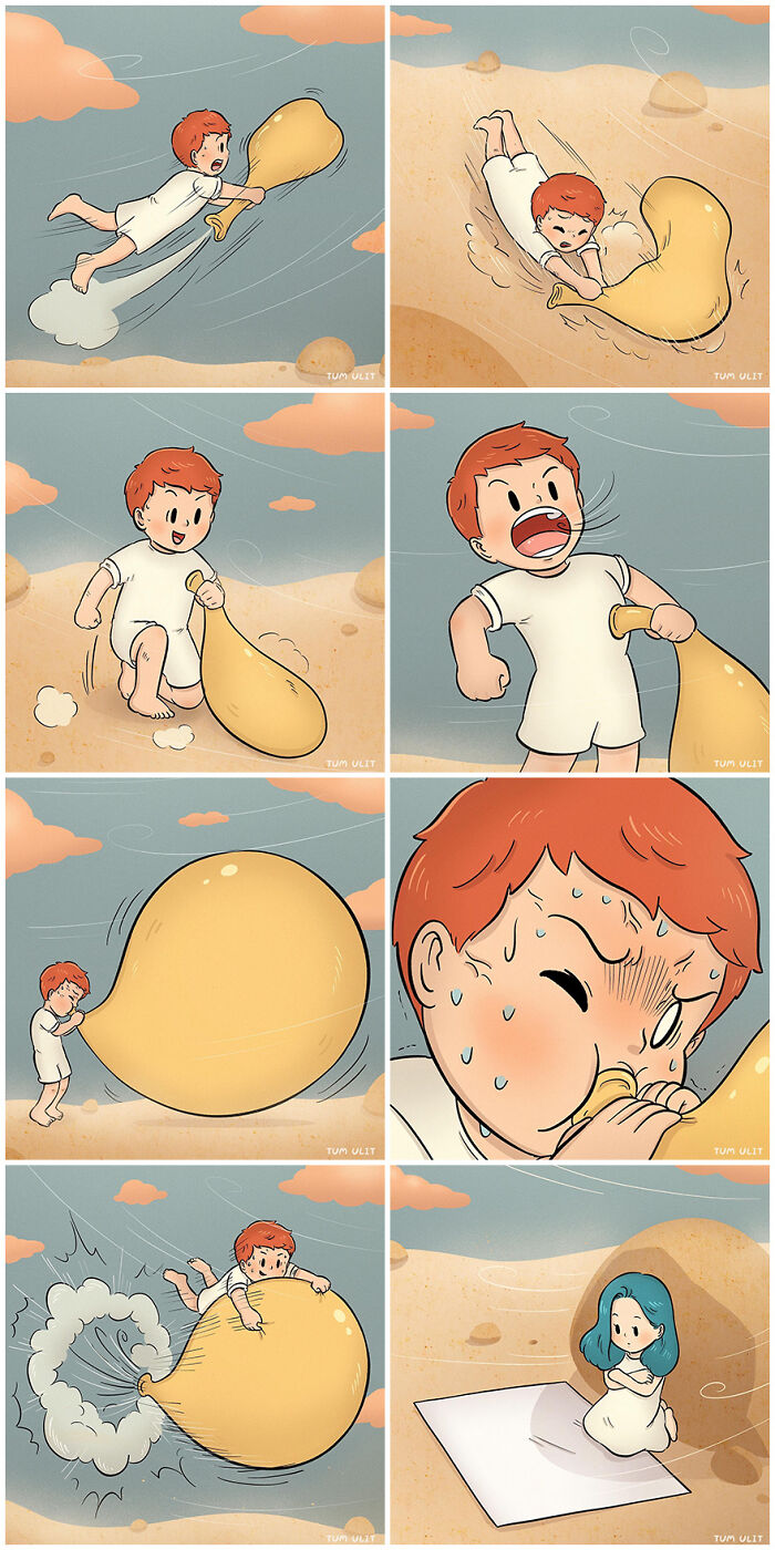 This Artist Creates Unusual Thought-Provoking Comics With A Deeper Meaning (8 New Stories)