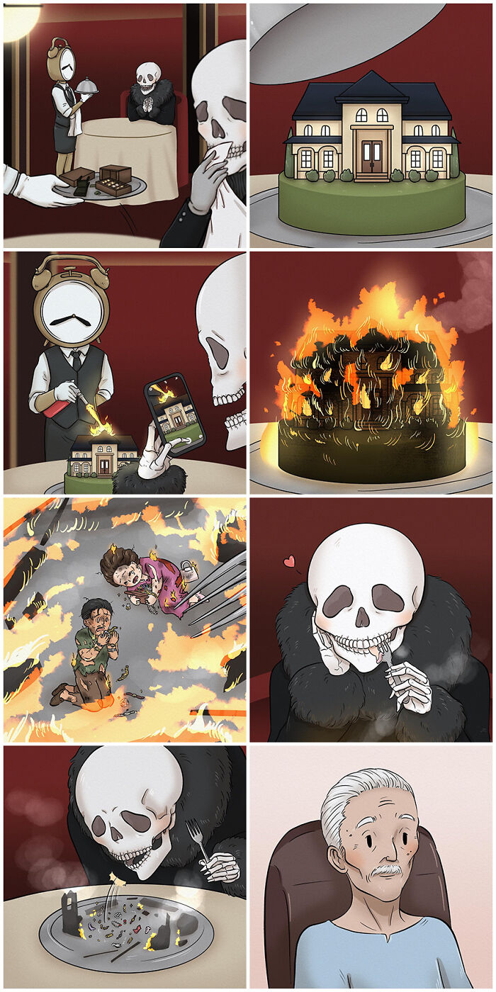 This Artist Creates Unusual Thought-Provoking Comics With A Deeper Meaning (8 New Stories)