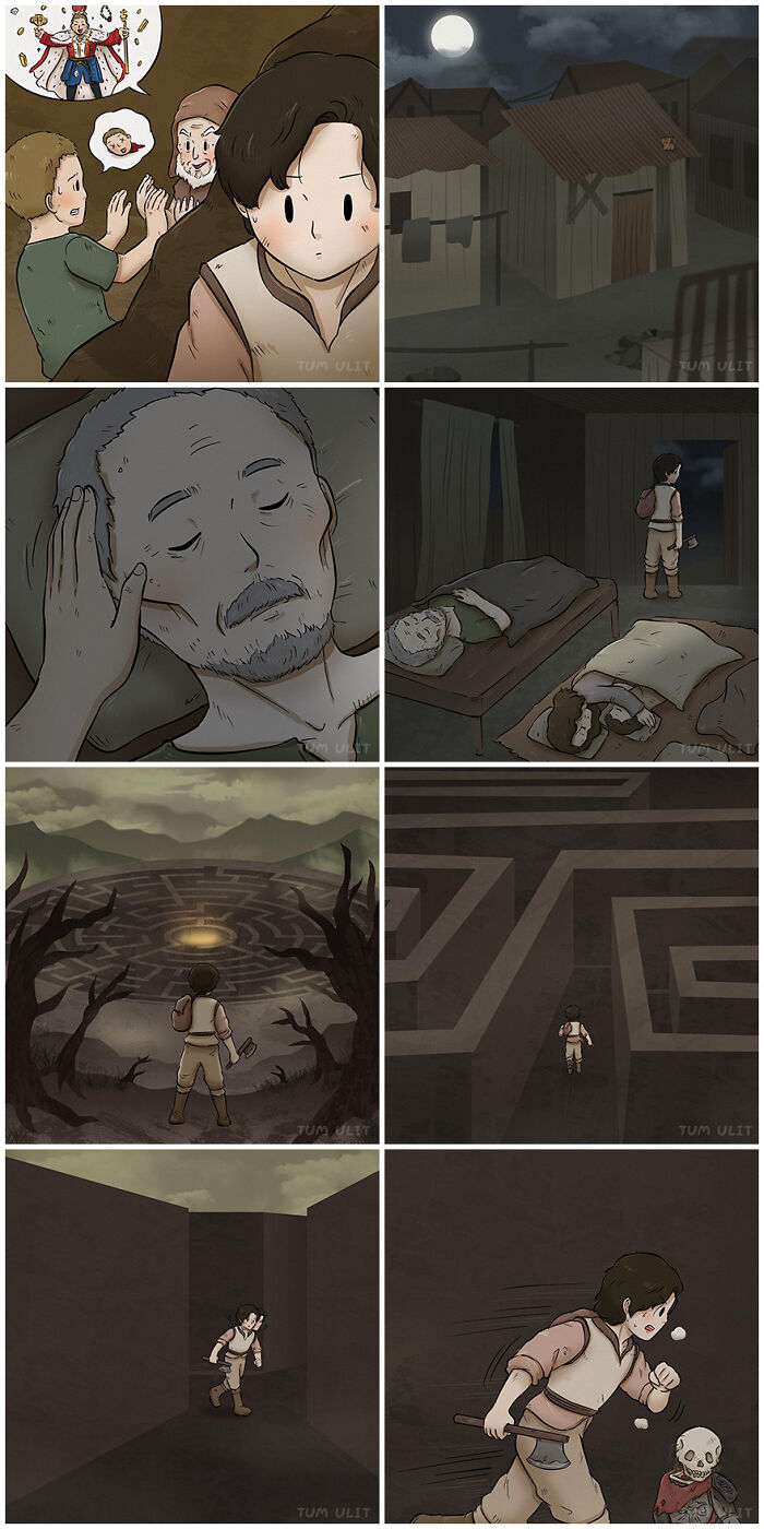 This Artist Creates Unusual Thought-Provoking Comics With A Deeper Meaning (8 New Stories)