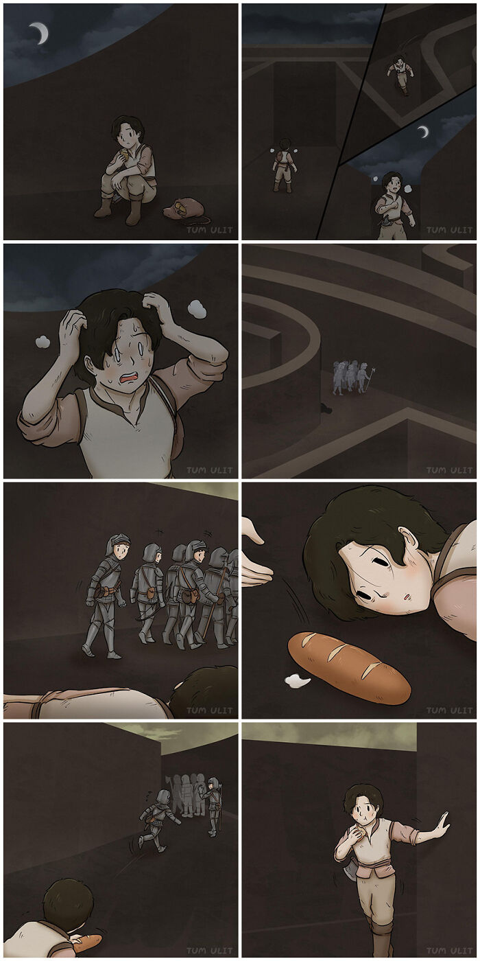 This Artist Creates Unusual Thought-Provoking Comics With A Deeper Meaning (8 New Stories)