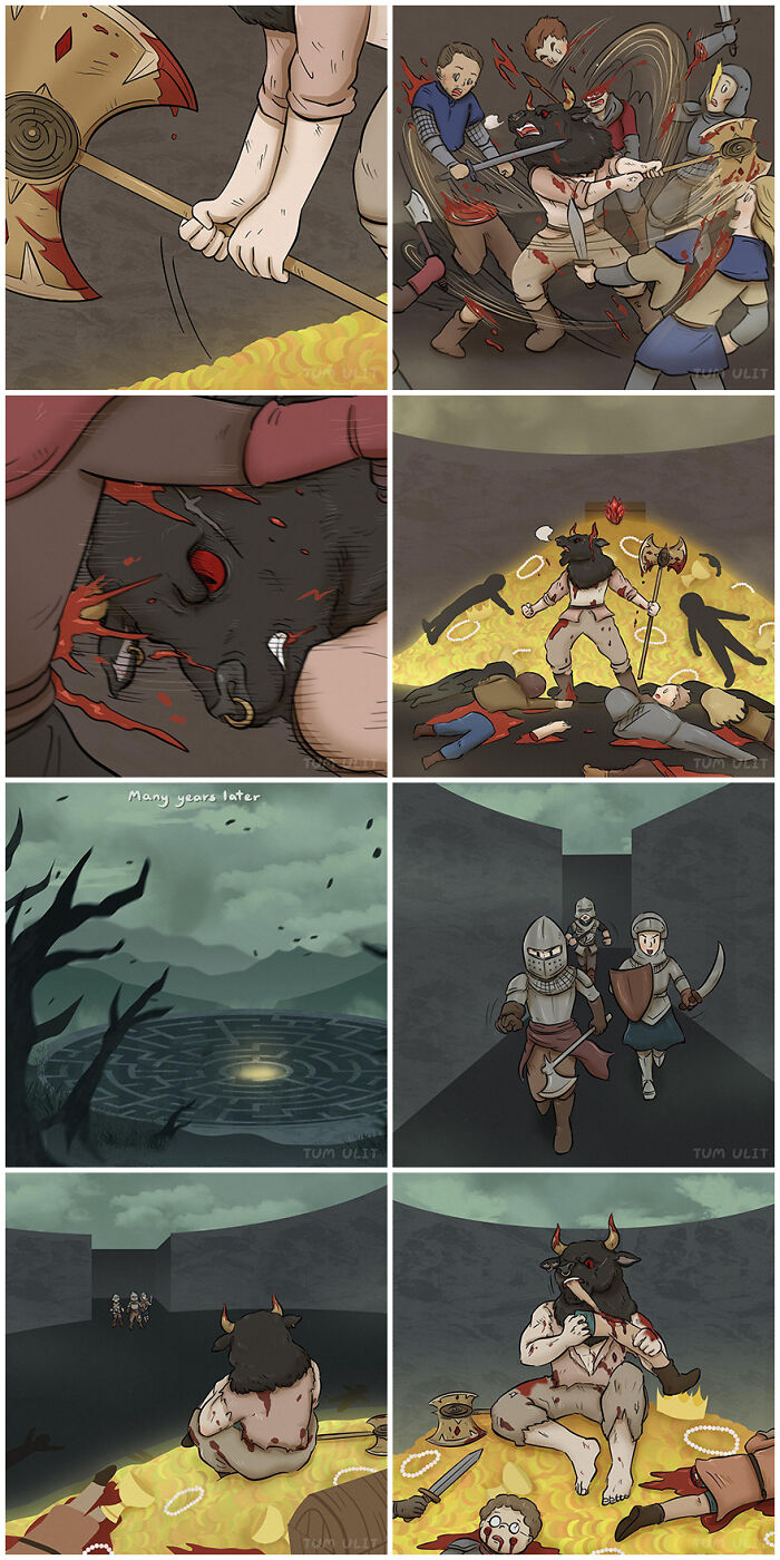 This Artist Creates Unusual Thought-Provoking Comics With A Deeper Meaning (8 New Stories)