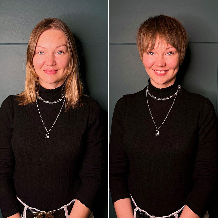 The Moscow Hairdresser Continues To Boost His Clients' Self-Esteem With An Extremely Short Cut (New Pics)