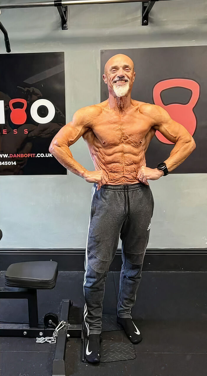 By Changing His Lifestyle And Eating Habits At Age 60, Steve Ramsden Has Successfully Lost Over 60 Lbs And Now Has A Body Of A Bodybuilder