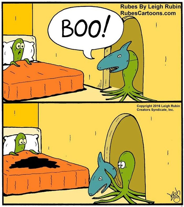 This Artist Creates Hilarious Comics With One-Panel Sudden Twists