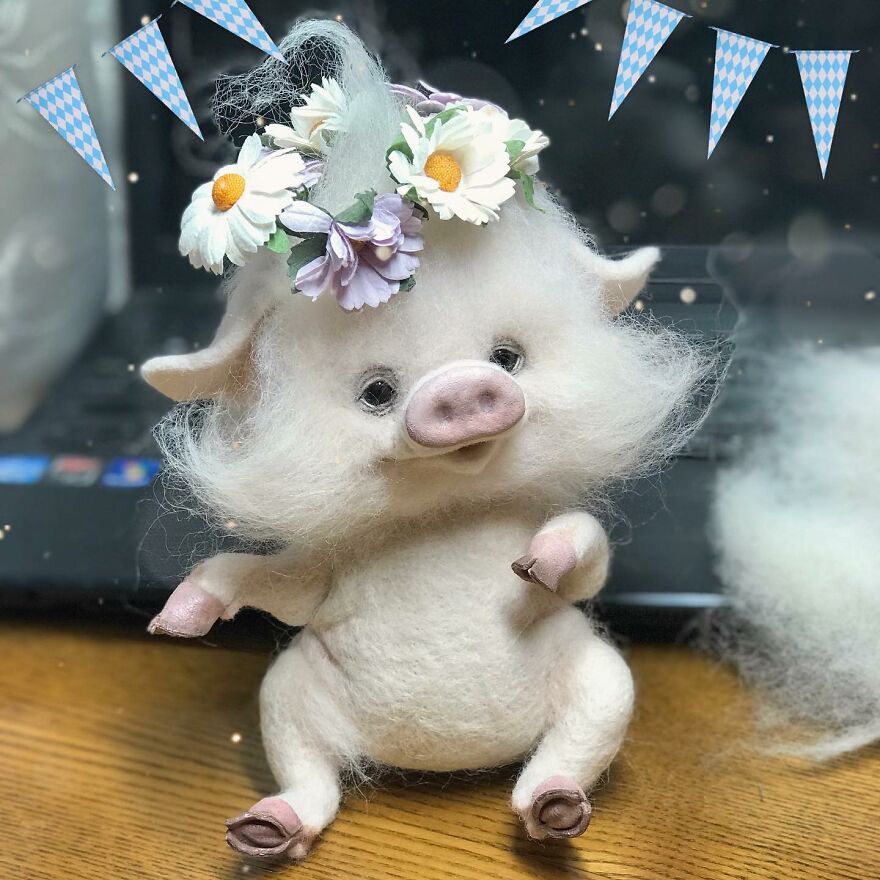 This Russian Artist Creates Wool Animals That Look So Real We Wouldn't Be Surprised If They Come To Life (New Pics)