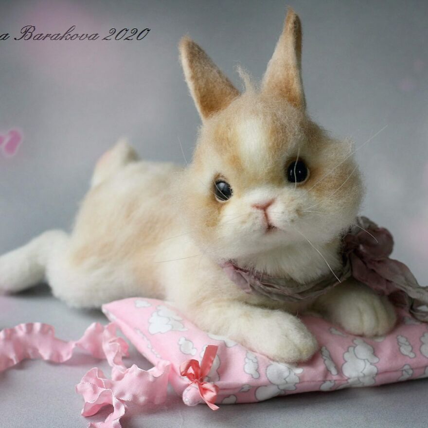 This Russian Artist Creates Wool Animals That Look So Real We Wouldn't Be Surprised If They Come To Life (New Pics)