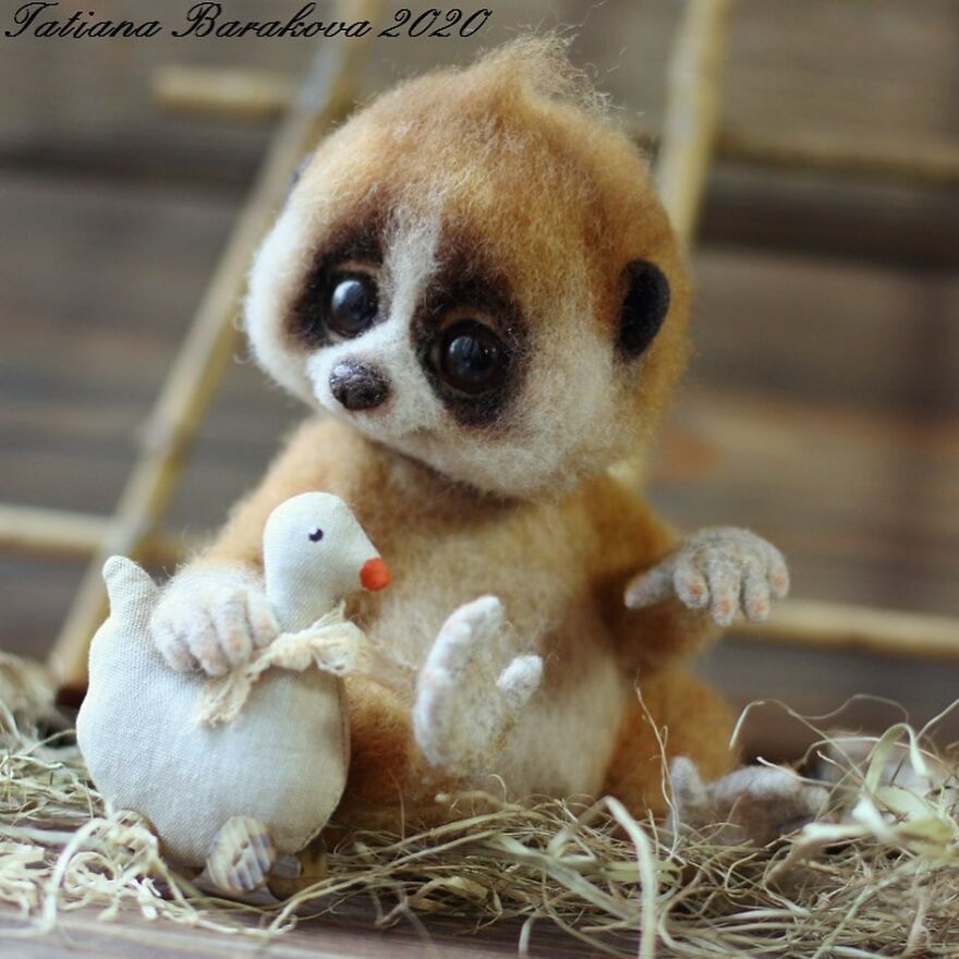 This Russian Artist Creates Wool Animals That Look So Real We Wouldn't Be Surprised If They Come To Life (New Pics)