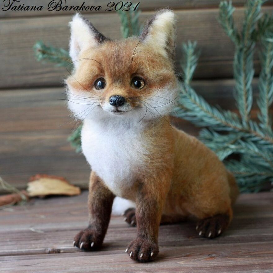 This Russian Artist Creates Wool Animals That Look So Real We Wouldn't Be Surprised If They Come To Life (New Pics)
