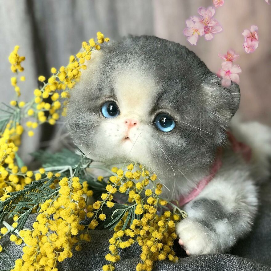 This Russian Artist Creates Wool Animals That Look So Real We Wouldn't Be Surprised If They Come To Life (New Pics)