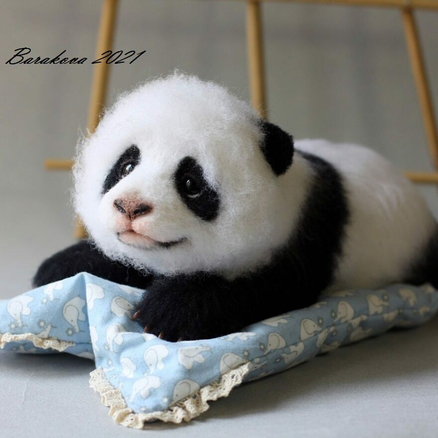 This Russian Artist Creates Wool Animals That Look So Real We Wouldn't Be Surprised If They Come To Life (New Pics)