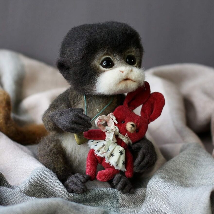 This Russian Artist Creates Wool Animals That Look So Real We Wouldn't Be Surprised If They Come To Life (New Pics)