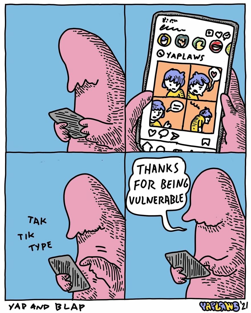 We Found This Artist Who Makes Comics With A Dark Sense Of Humor