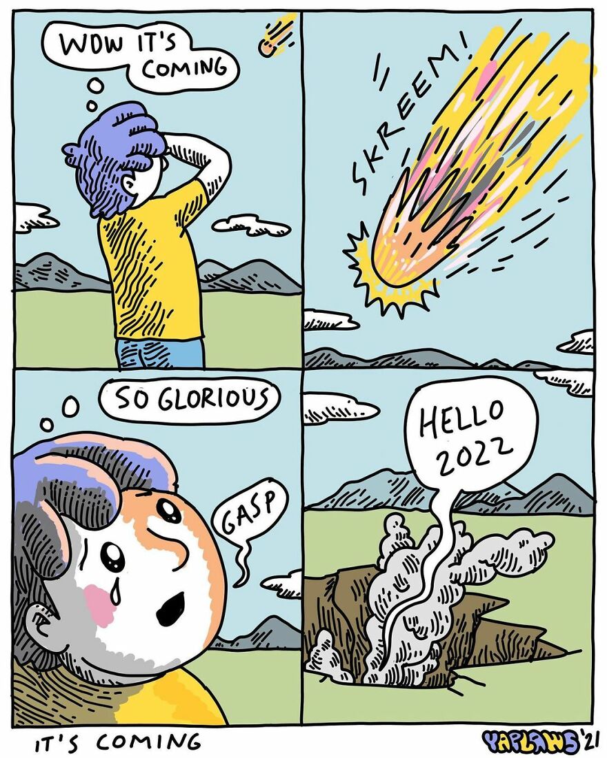 We Found This Artist Who Makes Comics With A Dark Sense Of Humor