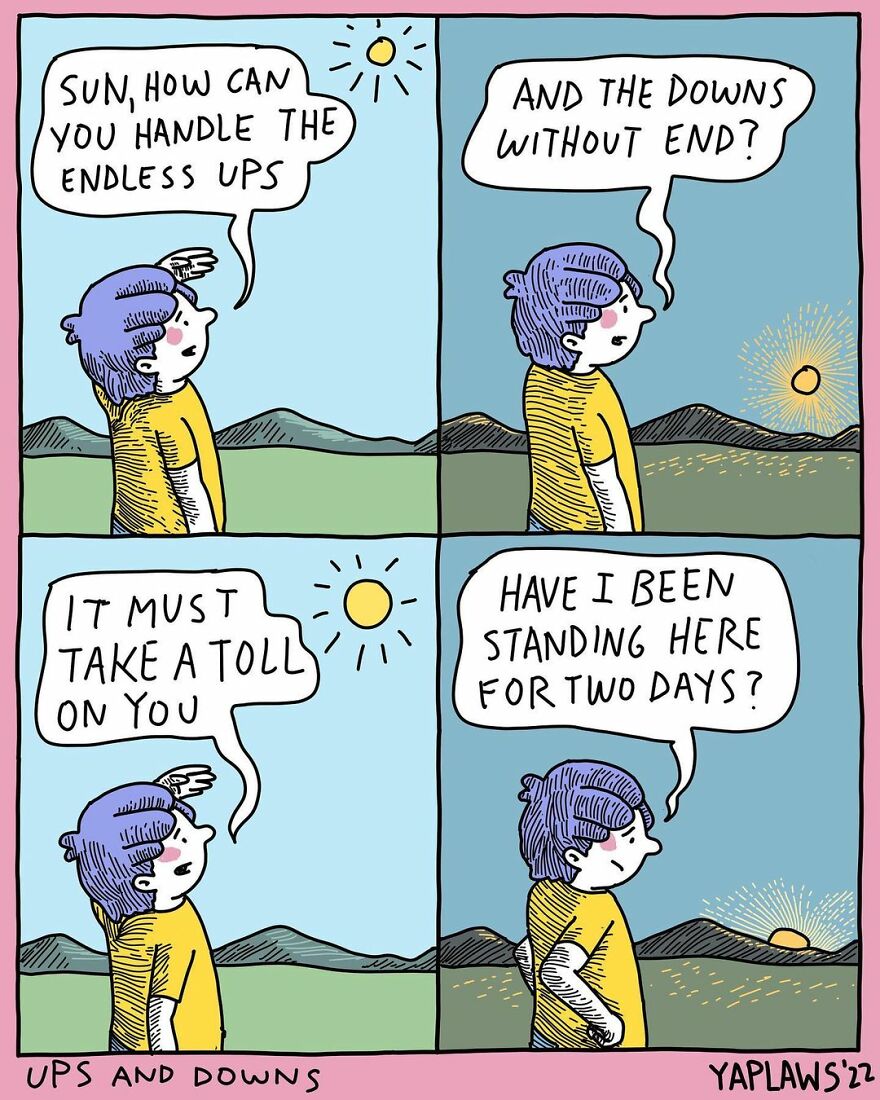 We Found This Artist Who Makes Comics With A Dark Sense Of Humor