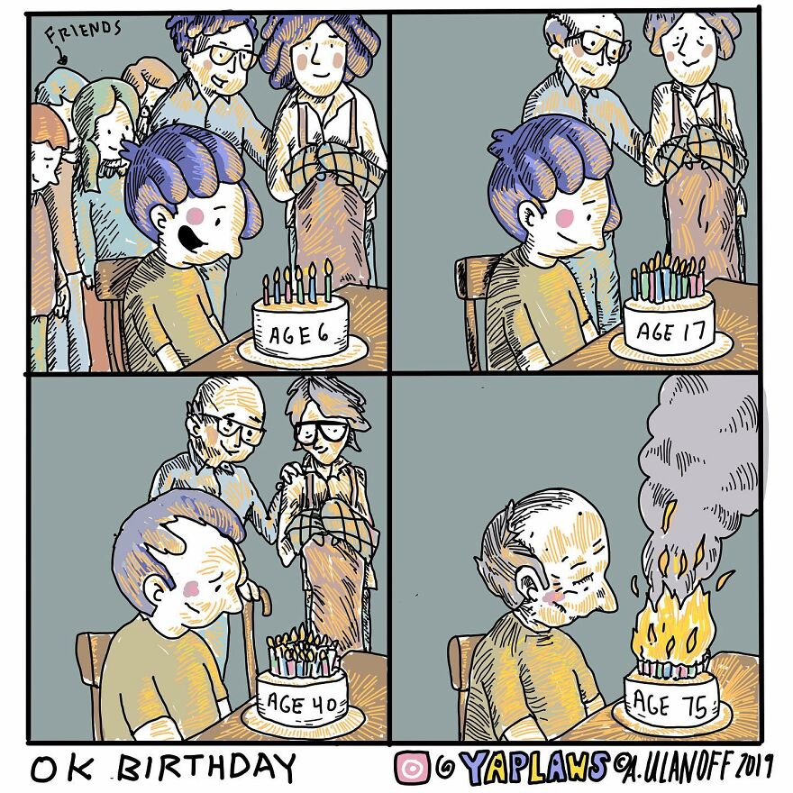 We Found This Artist Who Makes Comics With A Dark Sense Of Humor