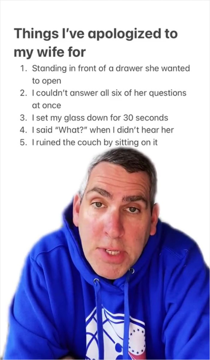 Husband Takes To The Socials To Share 25 Hilarious Reasons Why His Wife Has Gotten Mad At Him