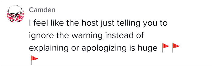 Airbnb Contacts This Guest Telling Her To Leave Immediately, The Host Tells Her To Ignore Airbnb&rsquo;s Messages