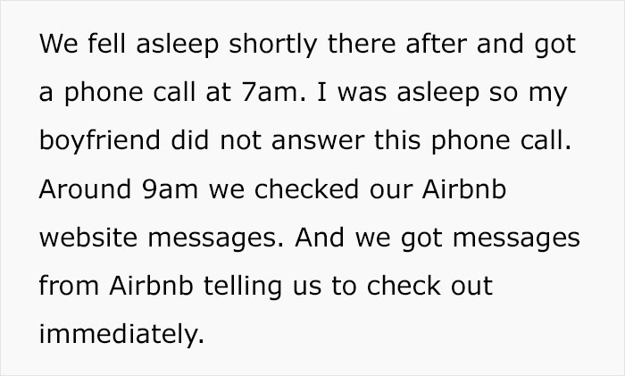 Airbnb Contacts This Guest Telling Her To Leave Immediately, The Host Tells Her To Ignore Airbnb&rsquo;s Messages