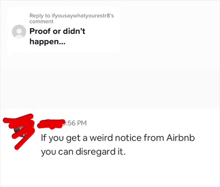 Airbnb Contacts This Guest Telling Her To Leave Immediately, The Host Tells Her To Ignore Airbnb&rsquo;s Messages