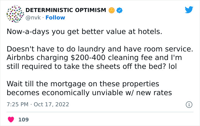 People Laugh At This Airbnb Host&rsquo;s Post In Which They Are Confused As To Why Their Bookings Are Decreasing