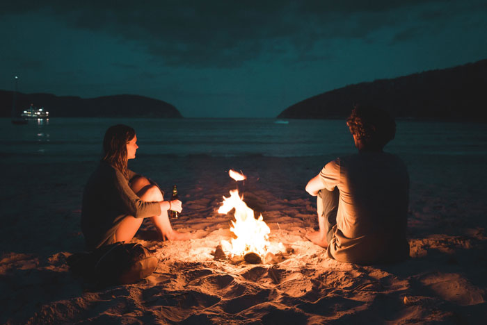 Make A Bonfire, Sit Around, And Talk Late Into The Night